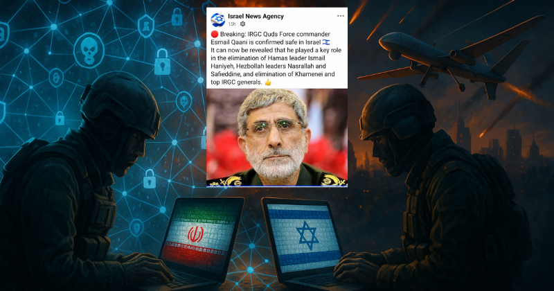 Fake News in Fifth-Generation Warfare: The "Esmail Qaani" Model